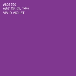 #803790 - Vivid Violet Color Image